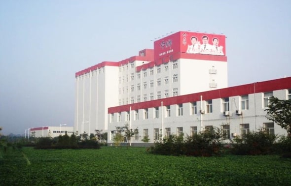 Image of China J instant noodle company's factory