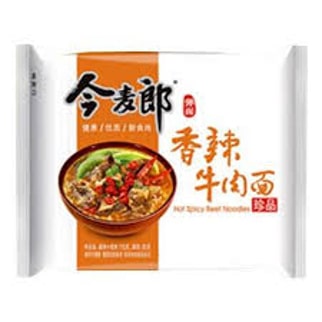 Image of instant noodle produced by China J instant noodle company