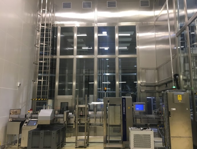 Image of machines of N bottled water company