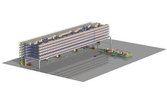 3D Image of factory facility