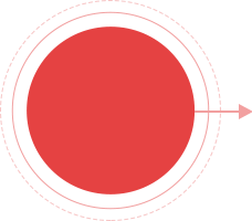 icons of a red circle and a rightward arrow