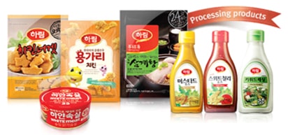 Photo of HMR products and sauces of H company