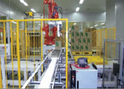 Image of J company's facility for industry 4.0 project.