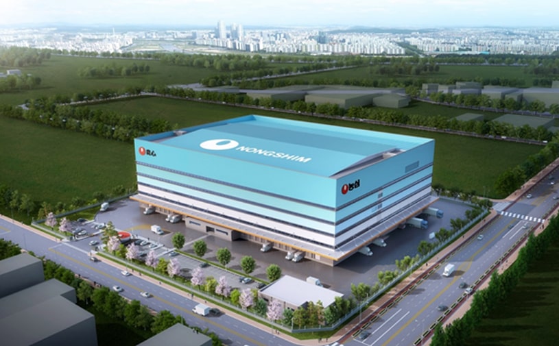 3D image of logistics warehouse