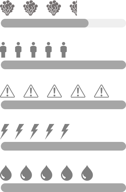 Pictogram and Bar graph of Manual System