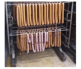 Image of sausages arragement by Vietnamese H company